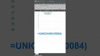 Add Emojis, Symbols & Numbers in Excel with UNICHAR! 🔢💖😁