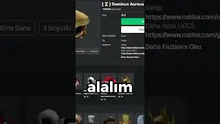 😱ROBLOX *BEDAVA* DOMİNUS ALMA TAKTİĞİ?! **kanıtlı** | Roblox Shorts #shorts