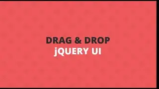 jQUERY PART 18 Droppable, Draggable, Drop function, out, Dropbox with css programming ( jquery )