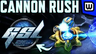 herO cannon rushes Solar! StarCraft 2 GSL Code S 2023