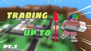 Trading up to Clown Crimson, pt.1 [A Bizzare Day Modded] [Roblox]