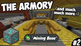 "The MINING BASE (and diamonds)" - Minecraft: Achievement Guide - Ep. 2