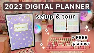 My Digital Planner 2023 ✨ iPad Planner set up & tour + FREE planner