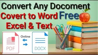 Free Online OCR - Convert PDF to Word or Image to text