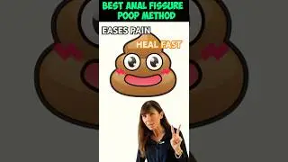 BEST Anal Fissure POOP 💩 Bowel Emptying Pain Relief PHYSIOTHERAPY