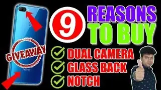 Giveaway, 9 Reasons To Buy HONOR 9N, Notch Display, Glass Back, Premium Looks Wala Phone