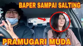 PRANK TAXI ONLINE!! GOMBALIN ABIS PRAMUGARI MUDA SAMPAI BAPERRR