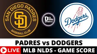 SAN DIEGO PADRES VS LOS ANGELES DODGERS LIVE ⚾️ NLDS Game 1 -MLB Game Score Play-by-Play OCT 5, 2024