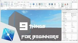 ROBLOX Tutorial | 9 Things For ROBLOX Studio Beginners