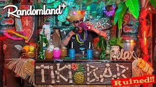 I RUINED the coolest Home Tiki bar in California!
