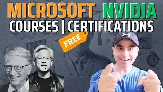 Free Courses by Microsoft | NVIDIA AI Training | Online Free Course | Online Course with certificate