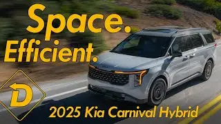 2025 Kia Carnival HEV is a Turbocharged Hybrid Hauler #automobile