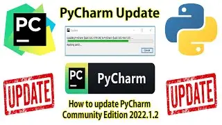How to update PyCharm Community Edition 2022.1.2 from build 222.3739.56 to 222.4167.33