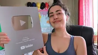 Unboxing my 100k youtube play button