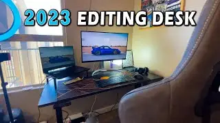 My Video Editing Desk Setup (2023)