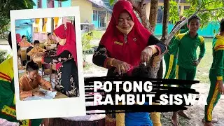 RAZIA POTONG RAMBUT SISWA SD KELAS 6