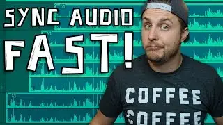 Adobe Premiere Tutorial - Syncing Audio FAST