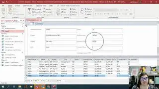 Camashaly Database - Adding a New Record Through a Split Form