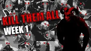 KILL THEM ALL | Riki Mid | 6500 MMR Week 1 | Dota 2
