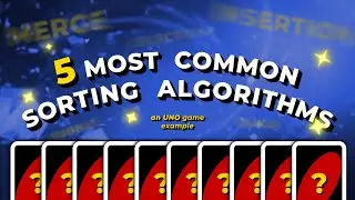 5 most popular sorting algorithms explained visually!