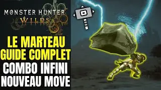 GUIDE COMPLET MARTEAU MONSTER HUNTER WILDS ⚒ COMBO INFINI 💥 [ GUIDE ARME MH WILDS ]