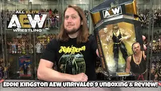 Eddie Kingston AEW Unrivaled Series 9 Unboxing & Review!