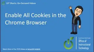 Enable Cookies in the Chrome Browser