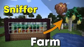 Minecraft 1.20 Automatic Sniffer Farm Tutorial