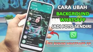 Cara Terbaru Mengganti Background di WhatsApp Resmi Pake Foto Sendiri🔥