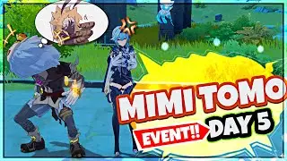 Mimi Tomo Event Day 5 Walkthrough Gameplay - Genshin Impact 1.5