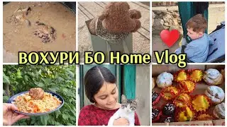 Гандумчуш/Хавлии Хуштоманум рафтем/Ош♥️Home vlog ♥️