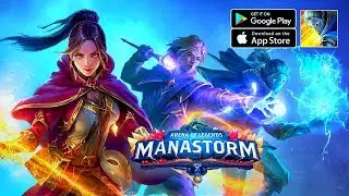 Manastorm: Arena of Legends - Arena Brawler Gameplay (Android/IOS)