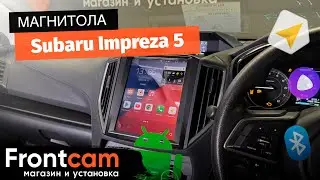 Магнитола Canbox H-Line 5623 для Subaru Impreza 5 на ANDROID в стиле Тесла