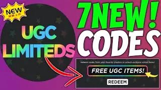 SECRET UPD 💥UGC LIMITED CODES JUNE 2024-CODES FOR ROBLOX UGC LIMITED - UGC LIMITED CODES CODES