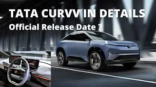 Tata Curvv EV concept unveiled | Tata's new EV SUV  | #tatacurvv #tatasliq #tataev