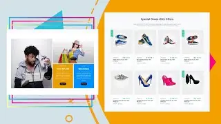 Ecommerce Product Page Design Using HTML & CSS