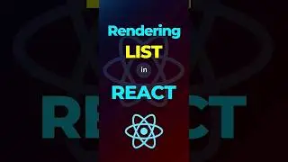 rendering list items in react. 