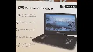 Amazon's Wonnie DVD Player - Unboxing and Setup