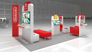 Nintendo is launching pop-up Switch demo lounges at select US airports