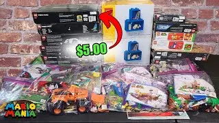 Huge Lego SCORE at Garage Sale! #MarioMania 49