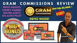 Gram Commissions Review 💰 $1000+ BONUSES! 💰 DEMO ⚡ IG Domination 🔥 Automated for Easy Profits! ✔️