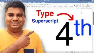 How to Write 4th In Word (Microsoft)