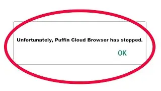 How To Fix Unfortunately Puffin Cloud Browser App Has Stopped Error Problem Solve in Android Phone