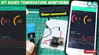 DHT11 Sensor Interfacing With ESP01 And Blynk App