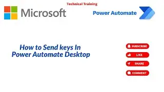 Send Keys In Power Automate Desktop