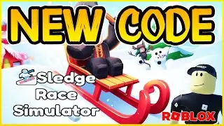 ✅NEW CODE WORKING for 🏂 SLEDGE RACE SIMULATOR 🏂 Roblox 2024