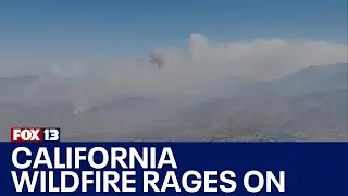 Thousands evacuate due to California wildfire | FOX 13 Seattle