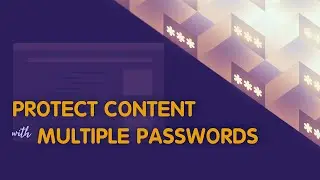 Protect WordPress Content with Multiple Passwords | PPWP Pro