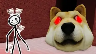 Color Or Die But The Monster Rescues Kittens From Hungry Doges - Roblox