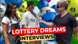 Dreamt It, Then WON The Lottery?!? (Man on the Street Interviews)